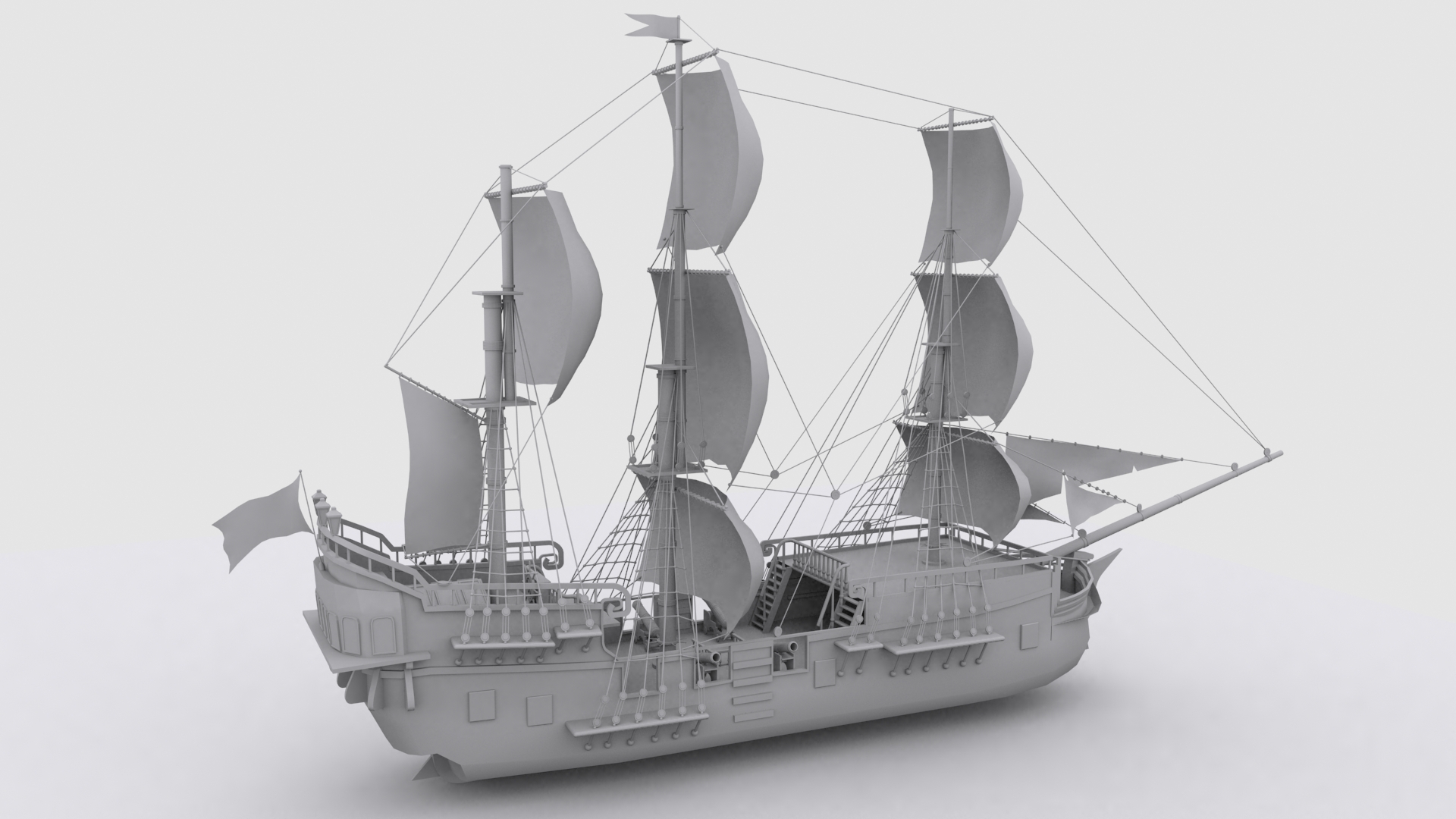 Pirate Ship 3D